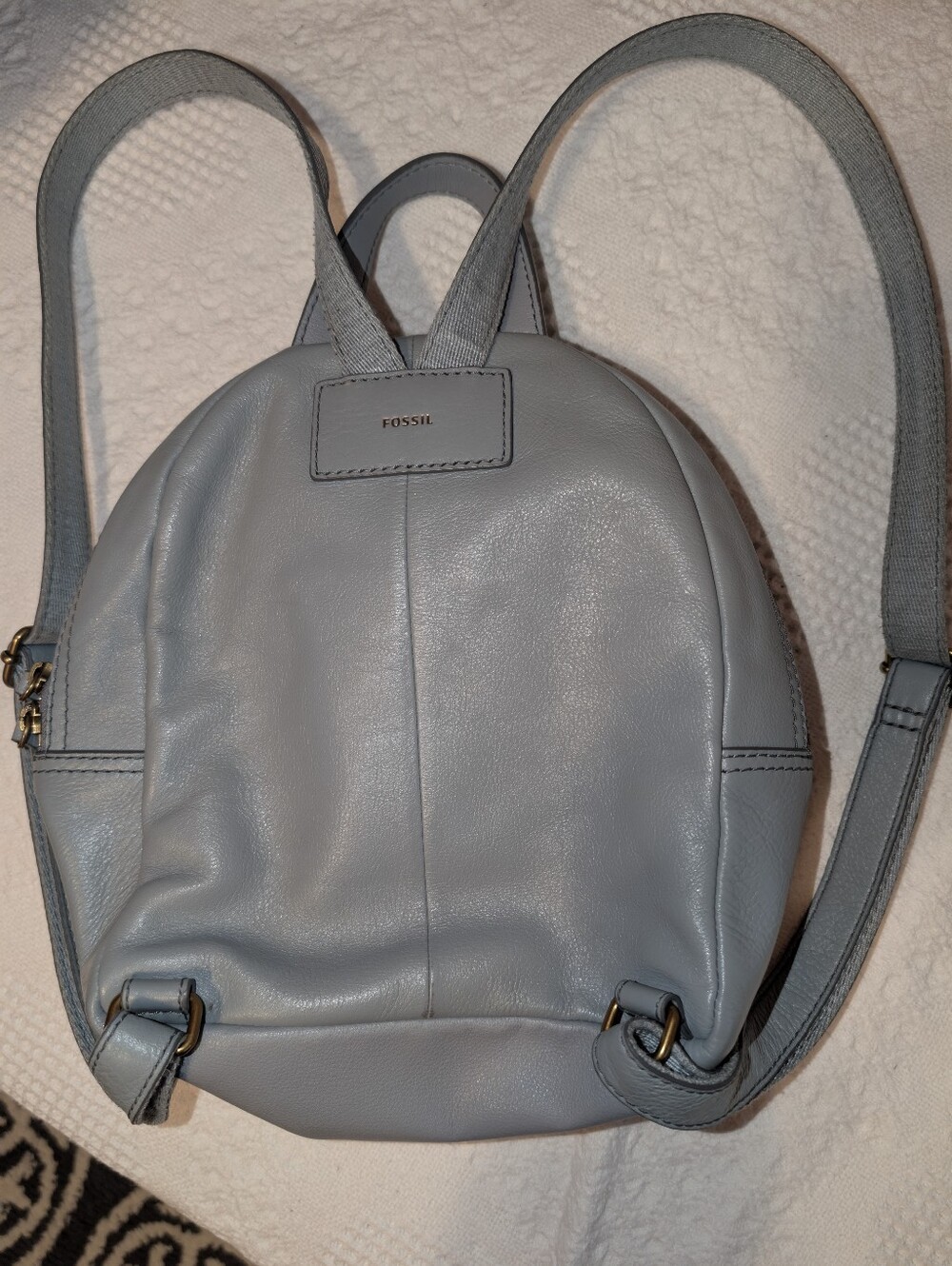 Fossil Leather Mini Backpack
